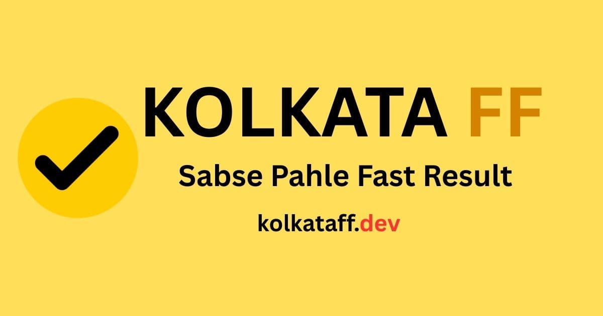 Kolkata FF Result Today❤️ (2 September 2026) Fatafat Tips, Chart